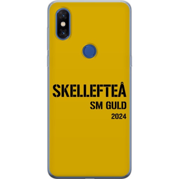 Xiaomi Mi Mix 3 Gennemsigtig cover Skellefteå SM GULD