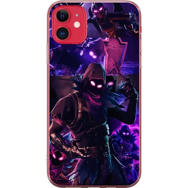 Apple iPhone 11 Gennemsigtig cover Fortnite Raven