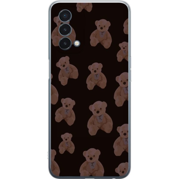 OnePlus Nord N200 5G Genomskinligt Skal En björn flera björn