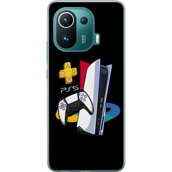 Xiaomi Mi 11 Pro Gennemsigtig cover PS5