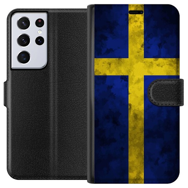 Samsung Galaxy S21 Ultra 5G Plånboksfodral Sverige