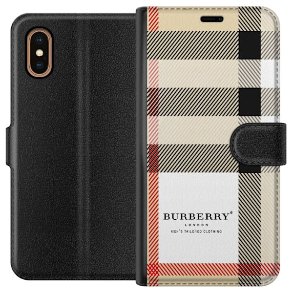 Apple iPhone XS Max Lommeboketui Burberry