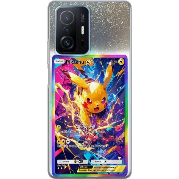 Kompatibelt Mobildeksel til Xiaomi 11T Pro Pikachu gul