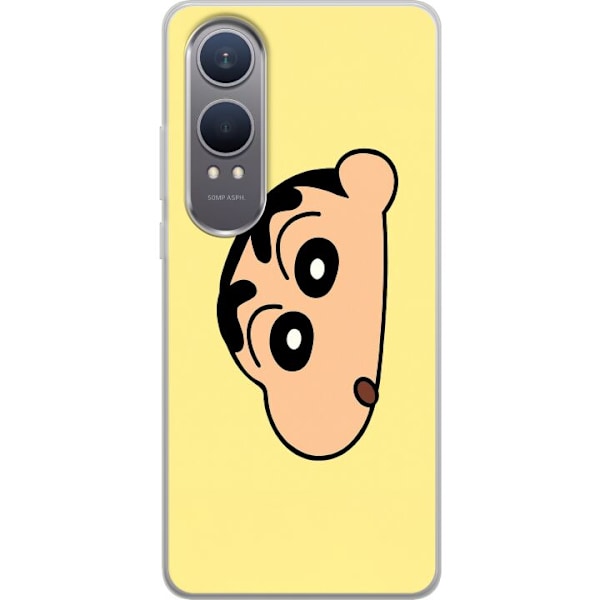 OnePlus Nord CE4 Lite Läpinäkyvä kuori Peeking Shinchan