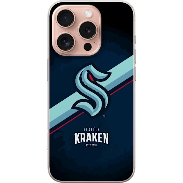 Apple iPhone 16 Pro Gennemsigtig cover Seattle Kraken (NHL)