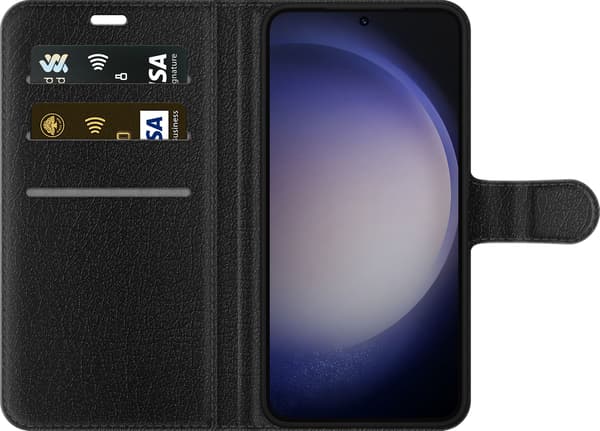 Kompatibelt Plånboksfodral till Samsung Galaxy S23 Blå strandmix blå