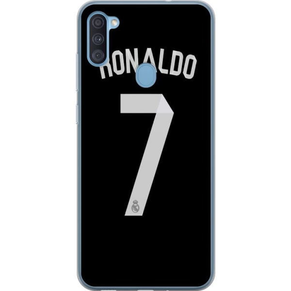 Samsung Galaxy A11 Gennemsigtig cover Ronaldo