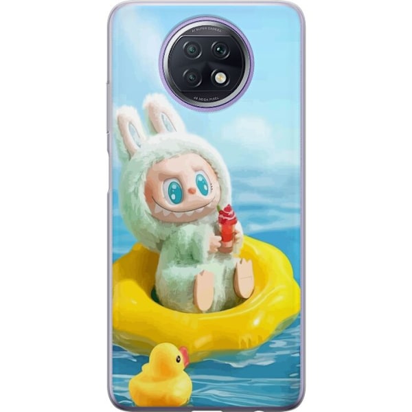 Xiaomi Redmi Note 9T Läpinäkyvä kuori Labubu Stripe Attack