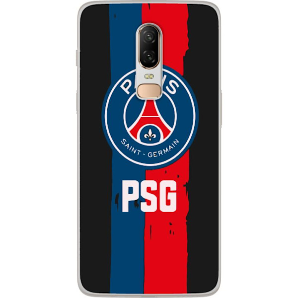 OnePlus 6 Gjennomsiktig deksel Paris Saint-Germain F.C.