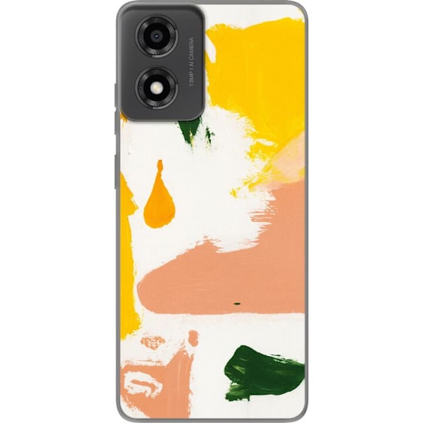 Motorola Moto E14 Genomskinligt Skal Plastic Free Chic