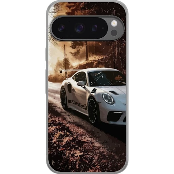 Google Pixel 9 Pro XL Läpinäkyvä kuori Porsche