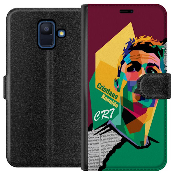 Samsung Galaxy A6 (2018) Plånboksfodral Ronaldo