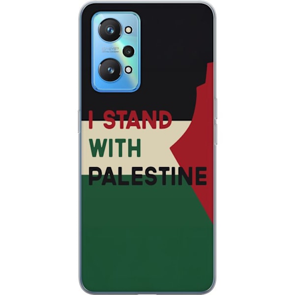 Realme GT Neo2 Genomskinligt Skal Stand with Palestine – solidaritetsdesign med starkt budskap