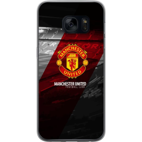 Samsung Galaxy S7 Cover / Mobilcover - Manchester United FC
