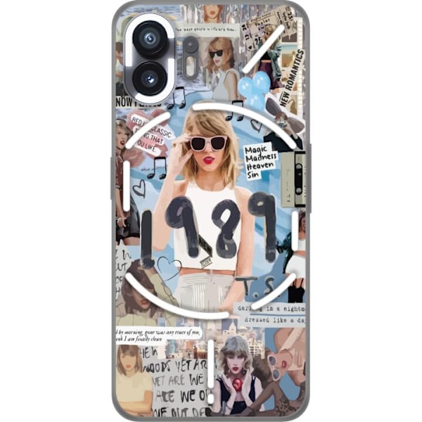 Nothing Phone (2) Gennemsigtig cover Taylor Swift