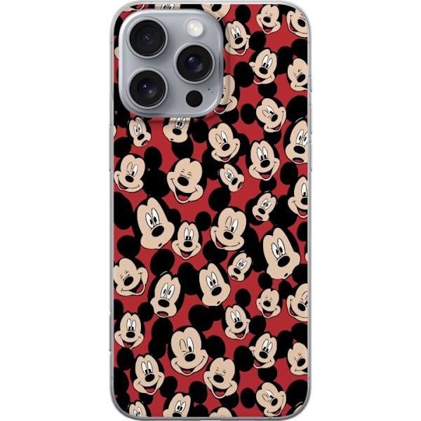 Apple iPhone 16 Pro Max Läpinäkyvä kuori Mickey Mouse