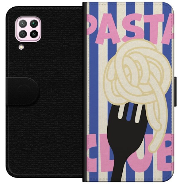 Huawei P40 lite Lommeboketui Pasta Twirl