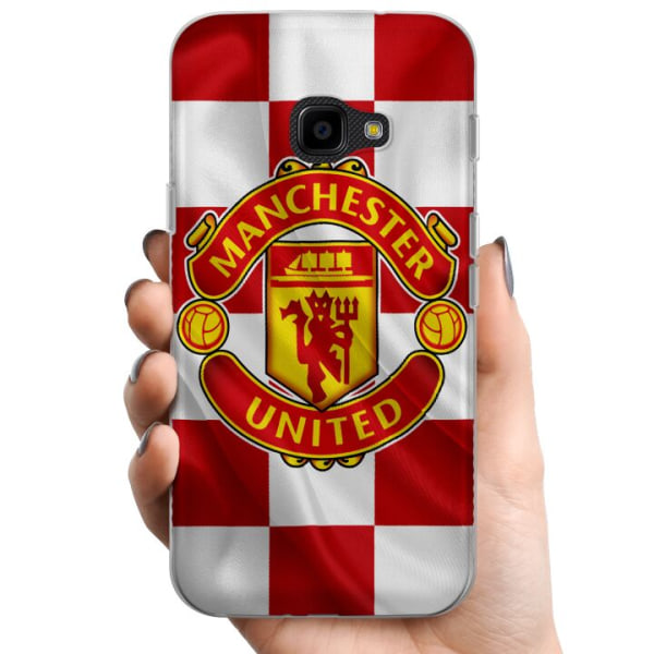Samsung Galaxy Xcover 4 TPU Mobilcover Manchester United