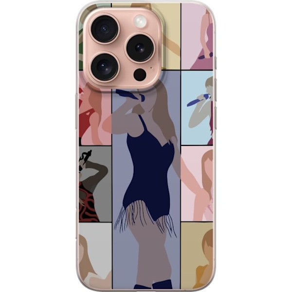 Apple iPhone 16 Pro Gennemsigtig cover Taylor Swift