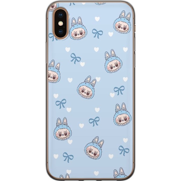 Apple iPhone XS Max Läpinäkyvä kuori Labubu Tuli Henki