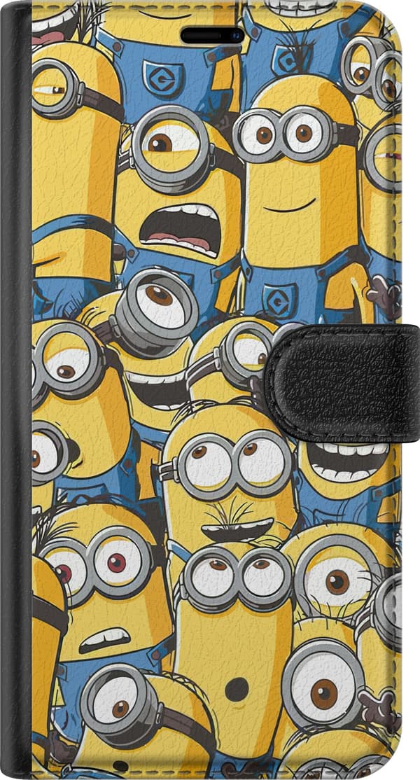 Kompatibelt Plånboksfodral till Samsung Galaxy S21 Minions