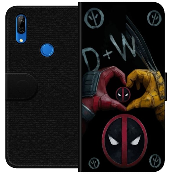 Huawei P Smart Z Plånboksfodral Deadpool & Wolverine Kärlek