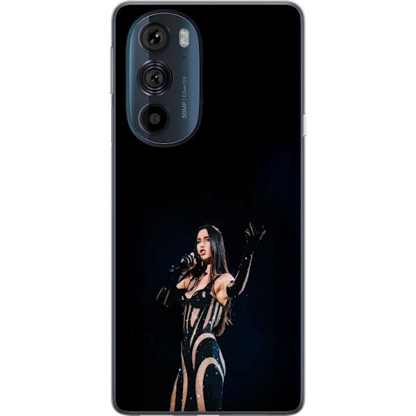 Motorola Edge 30 Pro Läpinäkyvä kuori Dua Lipa – Pop Star