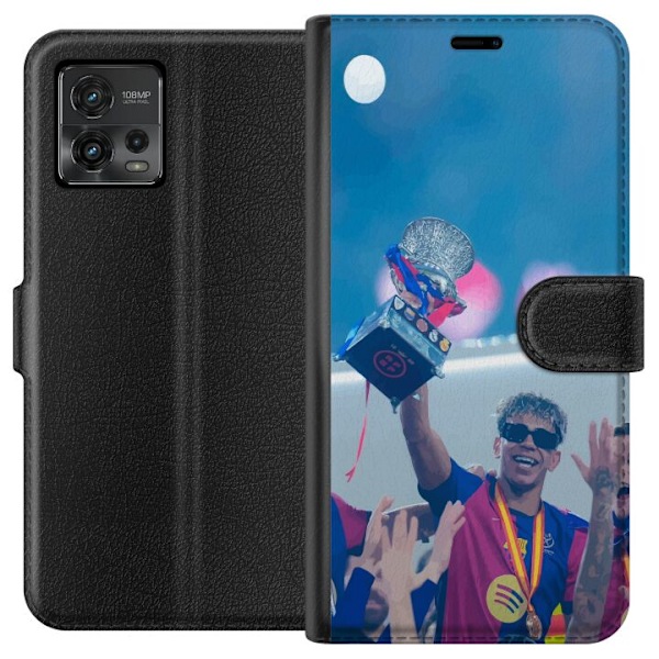 Motorola Moto G72 Tegnebogsetui Lamine Yamal