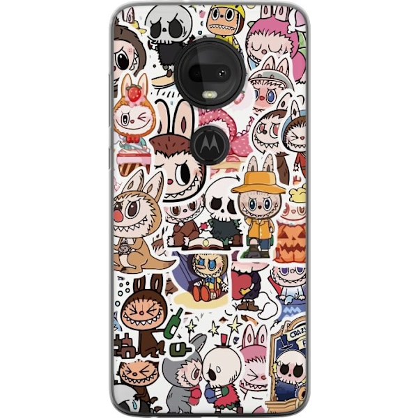 Motorola Moto G7 Läpinäkyvä kuori Labubu All-Stars – POP