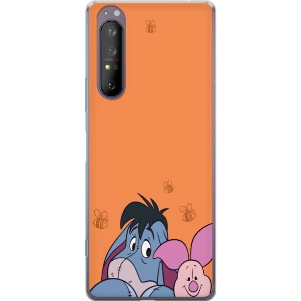 Sony Xperia 1 II Gjennomsiktig deksel Ior och Nasse, Nalle Puh