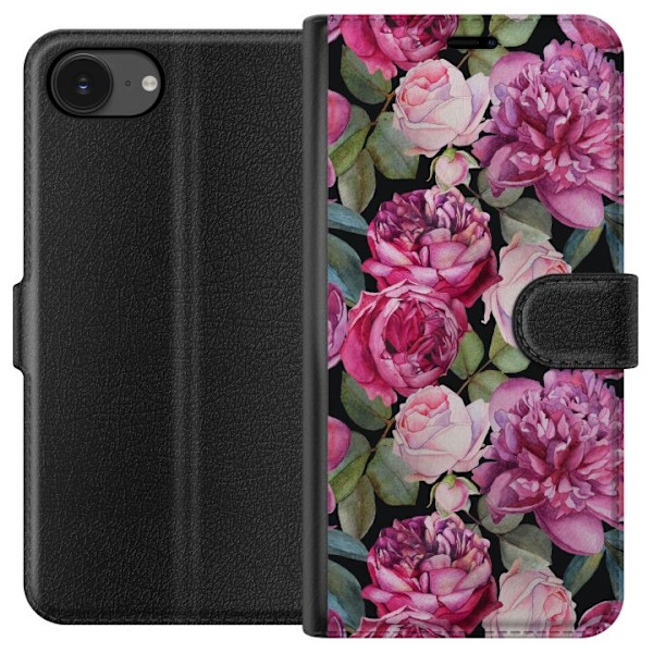 Apple iPhone 16e Lompakkokotelo Ruusut