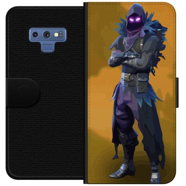 Samsung Galaxy Note9 Plånboksfodral Fortnite - Raven