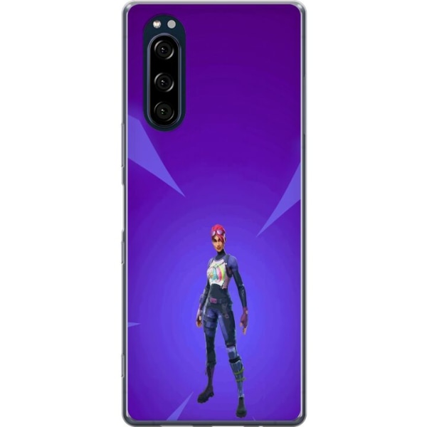Sony Xperia 5 Gennemsigtig cover Fortnite - Brite Bomber