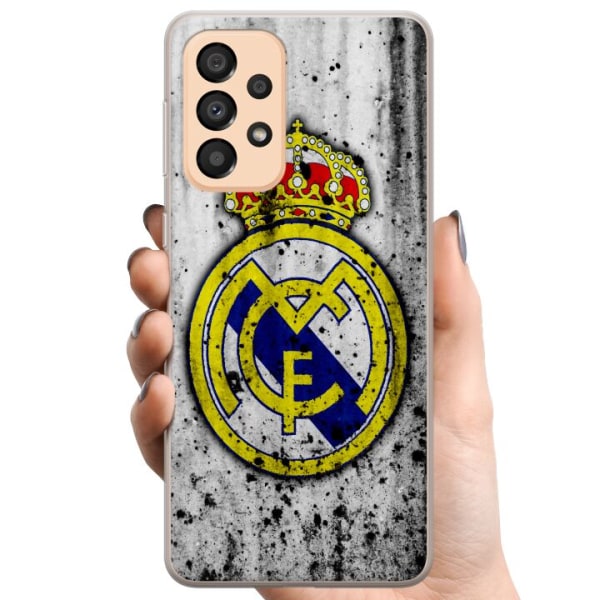 Samsung Galaxy A33 5G TPU Mobildeksel Real Madrid CF