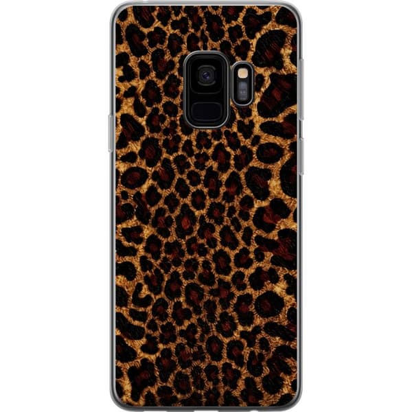 Kompatibel Mobilcover til Samsung Galaxy S9 Vild leopard brun