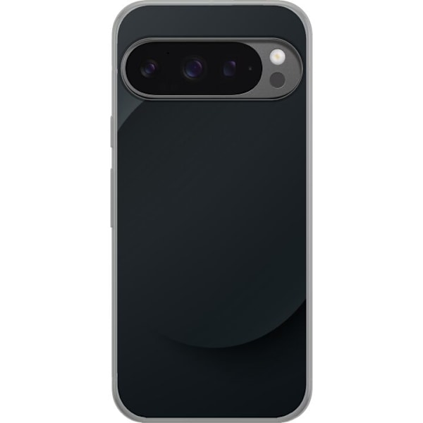 Google Pixel 9 Pro XL Gennemsigtig cover Sort prik