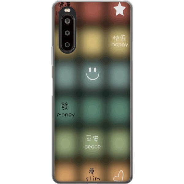 Sony Xperia 10 II Genomskinligt Skal Mood