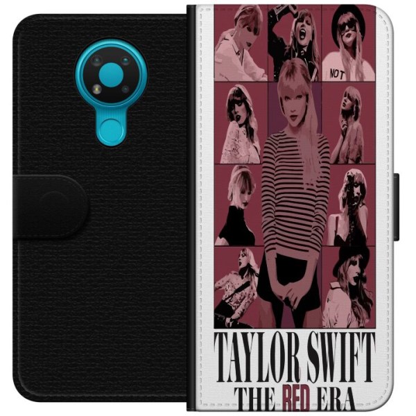 Nokia 3.4 Plånboksfodral Taylor Swift Red