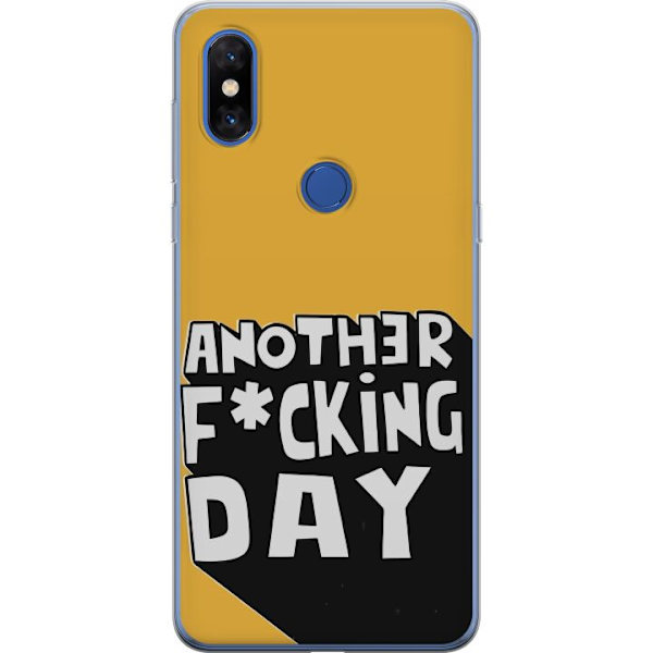 Xiaomi Mi Mix 3 Läpinäkyvä kuori Another Day Tekstimotiivi Huumori Katumuoti Graafinen Rohkea Tyyli Suosittu Elämäntapa Kaupunkimuoti Design
