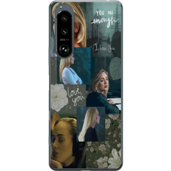 Sony Xperia 5 III Läpinäkyvä kuori Adele