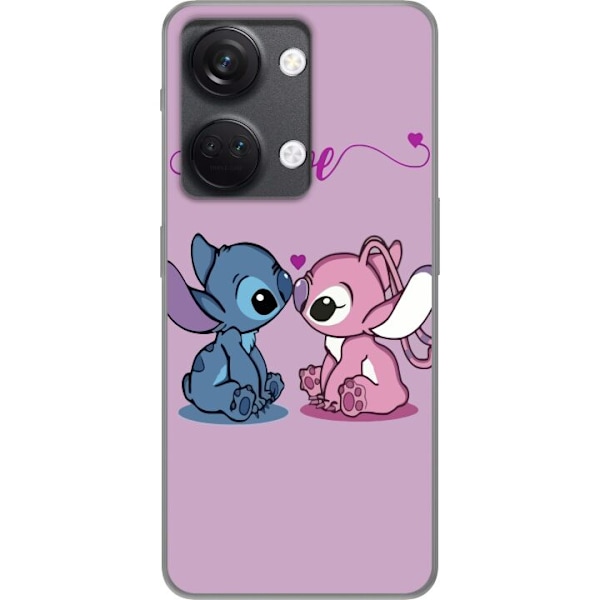 OnePlus Nord 3 Läpinäkyvä kuori Lilo & Stitch – Angel Edi