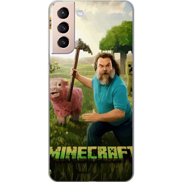 Samsung Galaxy S21 Gennemsigtig cover A Minecraft Movie