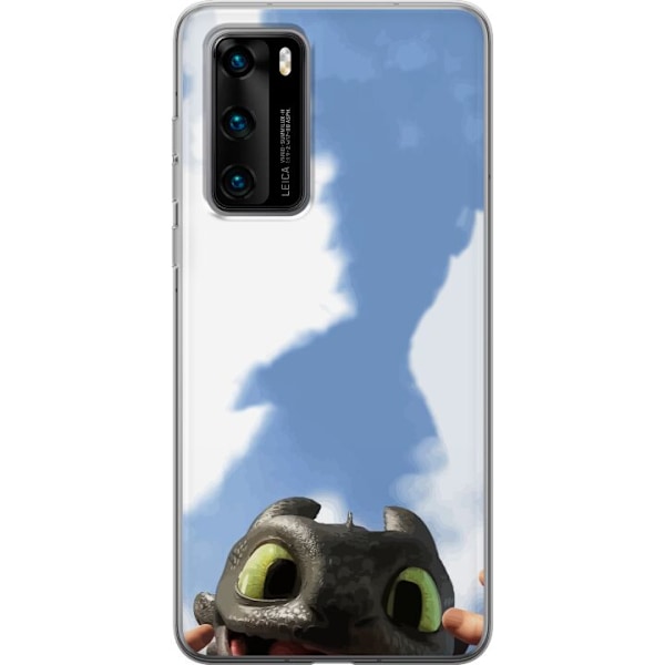 Huawei P40 Genomskinligt Skal Draktränaren