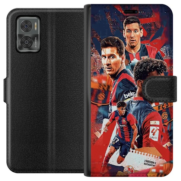 Motorola Moto E22i Lommeboketui Yamal Lamine x Messi