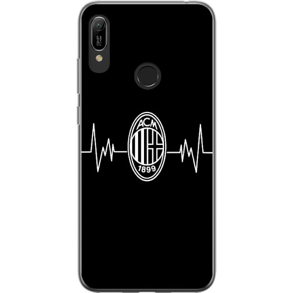 Huawei Y6 (2019) Gennemsigtig cover AC Milan