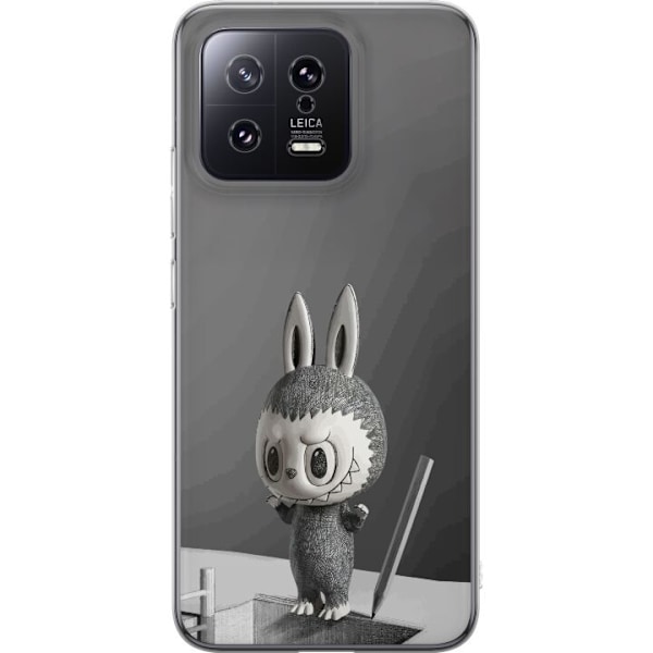 Xiaomi 13 Läpinäkyvä kuori Pop Mart MEGA LABUBU LABUBU Sketch 1000%