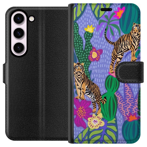 Samsung Galaxy S23 Tegnebogsetui Jungle