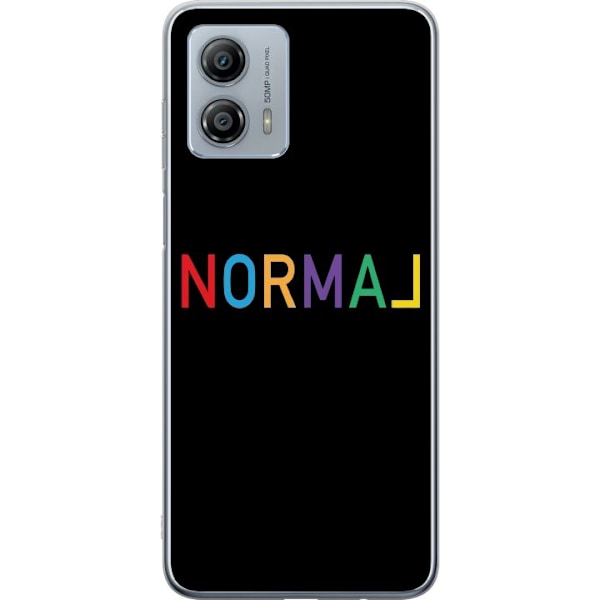 Motorola Moto G53 Gennemsigtig cover Normal