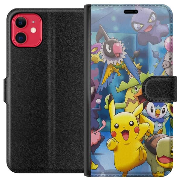Yhteensopiva Lompakkokotelo Apple iPhone 11 Pokemon