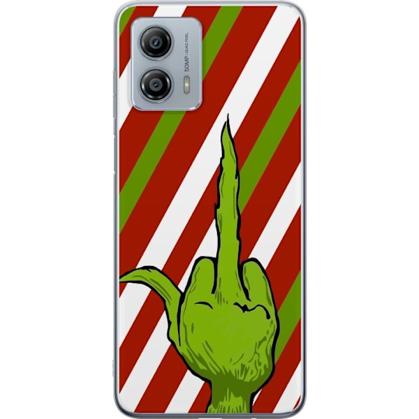 Motorola Moto G53 Läpinäkyvä kuori Grinch